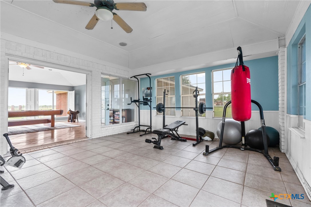 411 Wade Road Eddy, TX 76524 - Photo 26 of 48 a view of a room with gym equipment