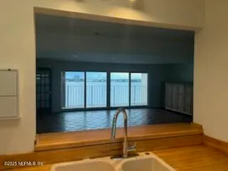 a bathroom with a sink