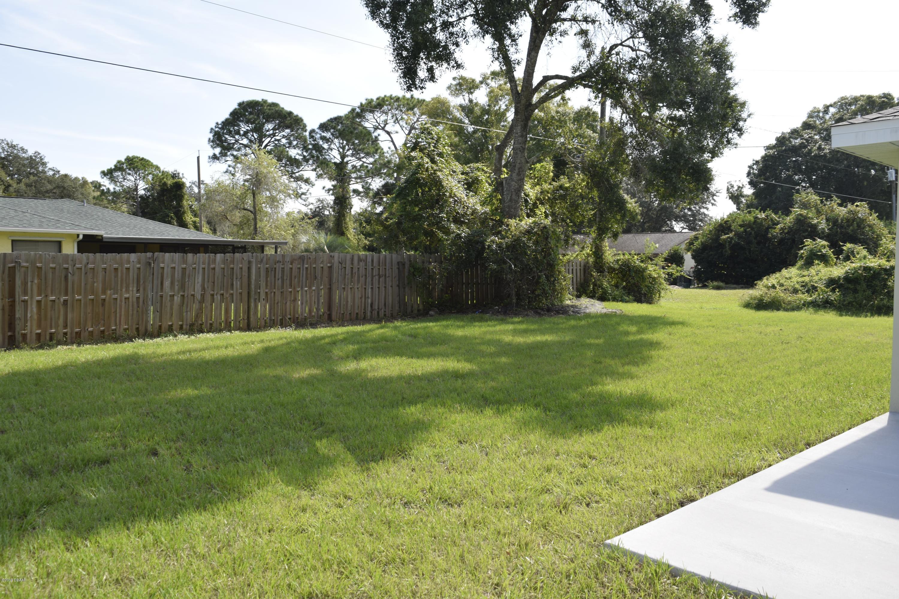 3129 Pine Tree Drive Edgewater, FL 32141 - Photo 21 of 22 back yard 2
