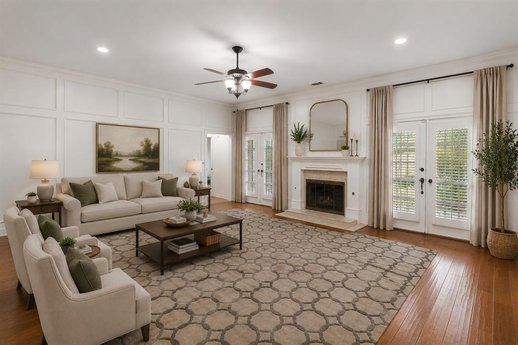 1909 Pecan Ridge Drive Rowlett, TX 75088 - Photo 6 of 15 Living Room - virtually staged