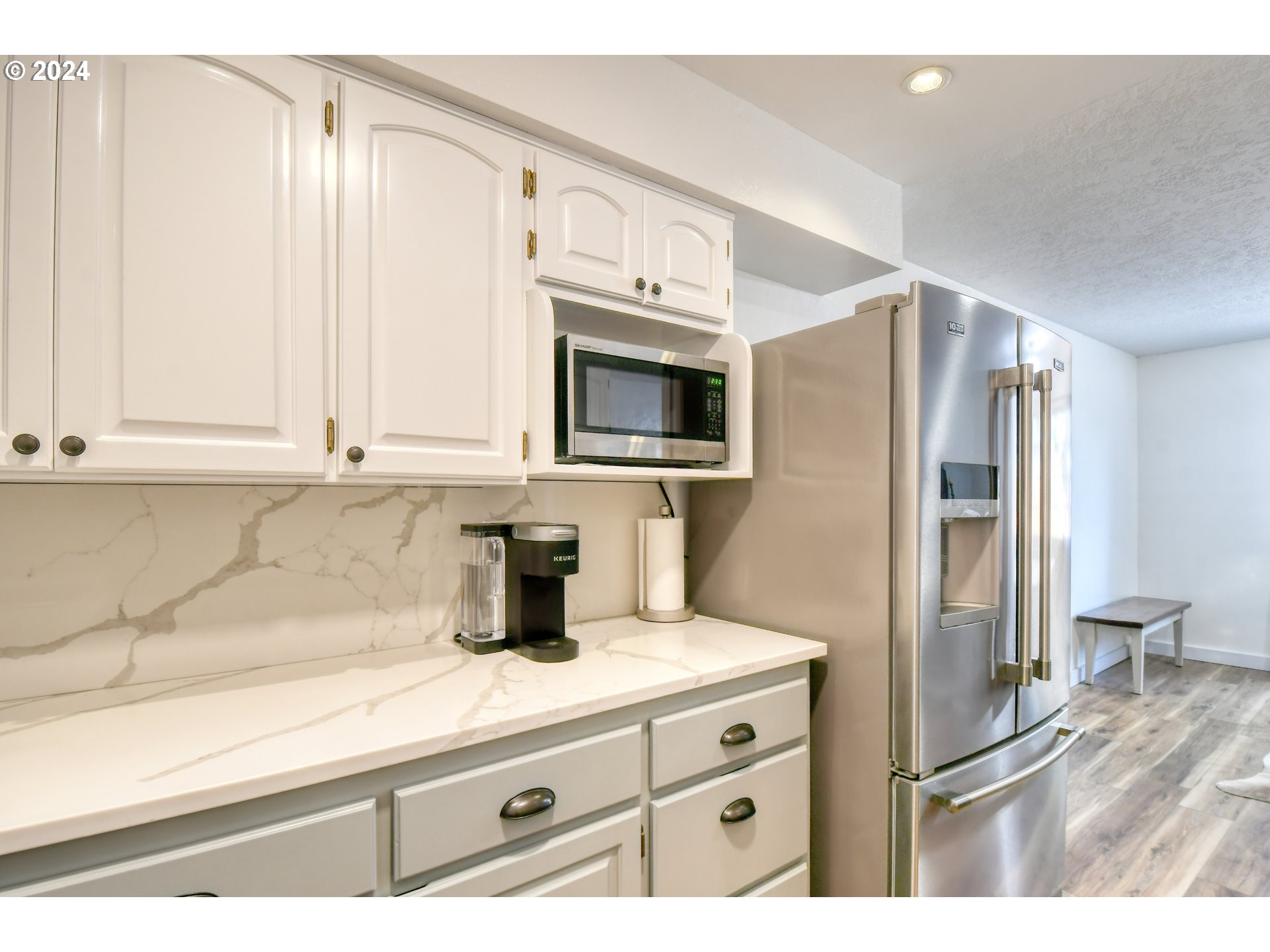 3010 Northeast Riverside Avenue Pendleton, OR 97801 - Photo 21 of 47 a kitchen with stainless steel appliances a sink and a refrigerator