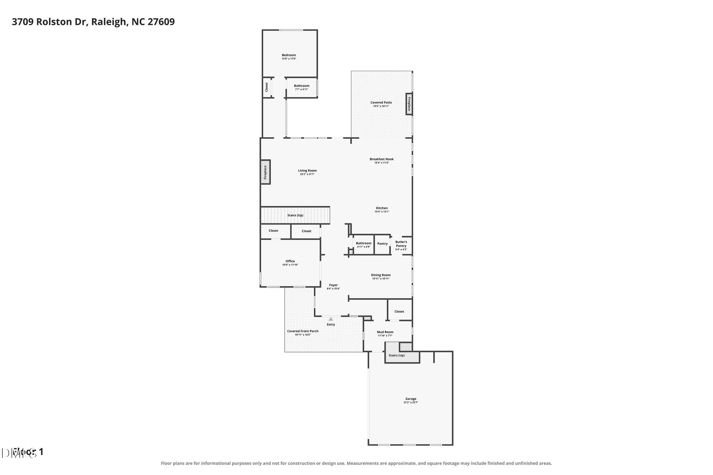 3709 Rolston Drive Raleigh, NC 27609 - Photo 89 of 91 Floor-1