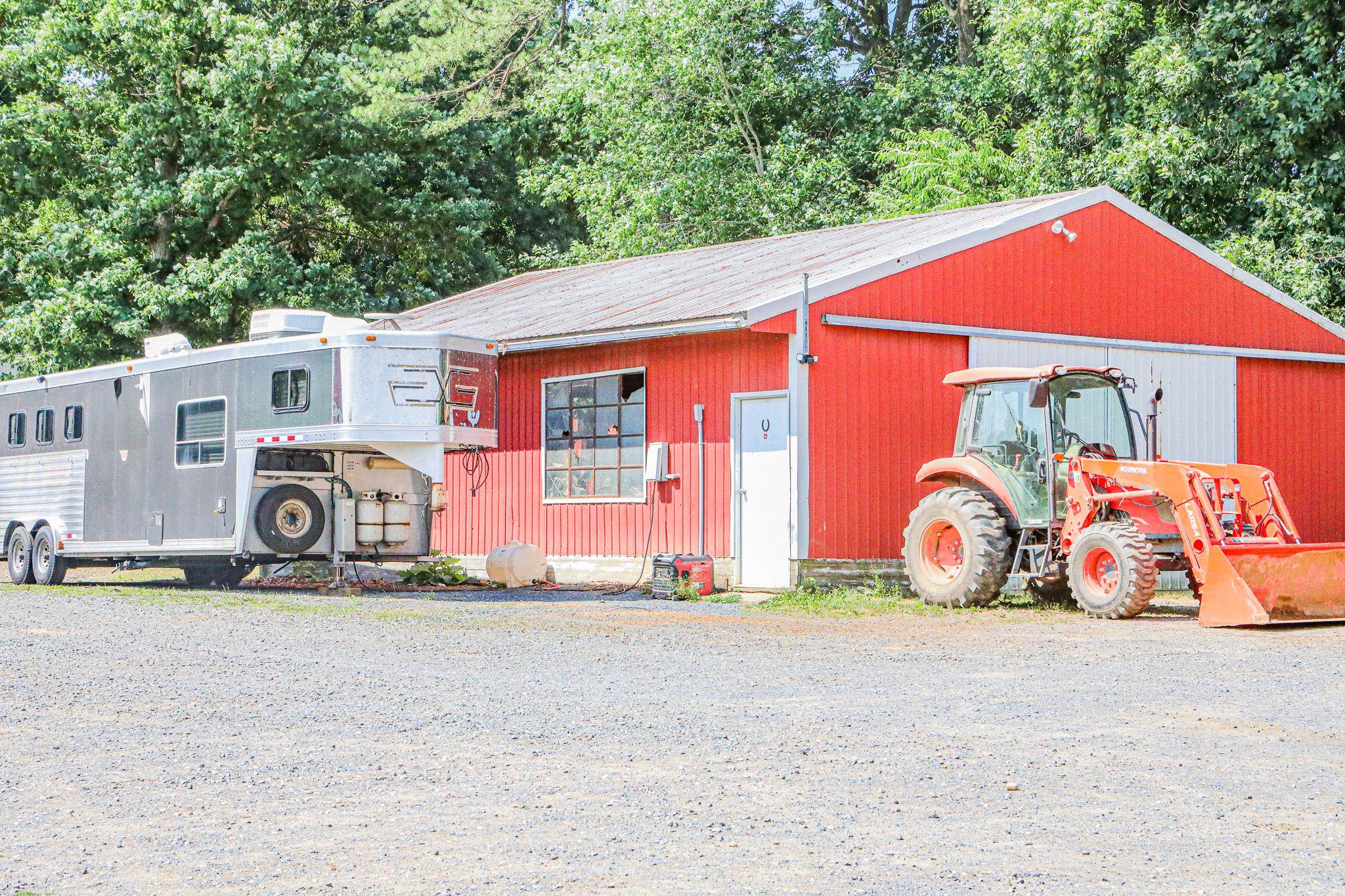 435 Lofton Road Raphine, VA 24472 - Photo 37 of 65 a view of a car park in front of a house