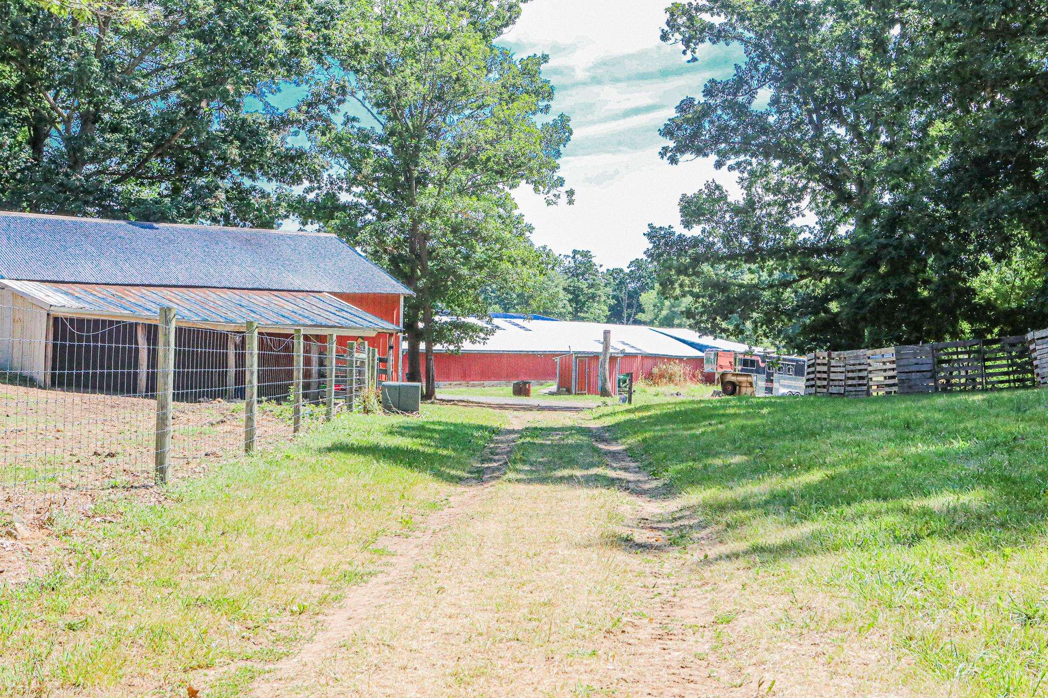 435 Lofton Road Raphine, VA 24472 - Photo 51 of 65 a view of backyard of house and car parked
