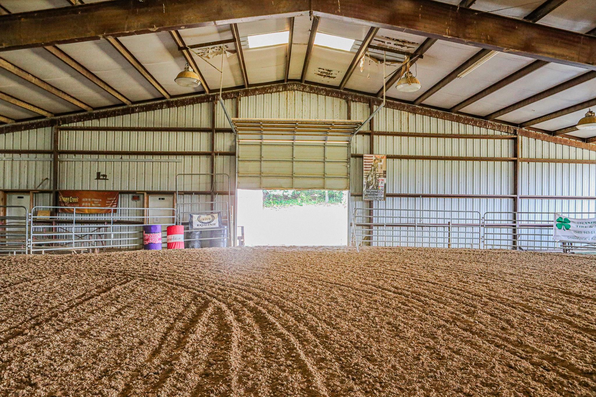 435 Lofton Road Raphine, VA 24472 - Photo 9 of 65 a view of a garage