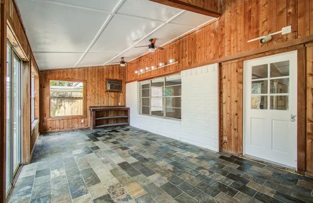 a view of front door