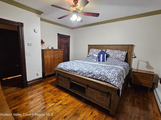 a workspace with furniture and window