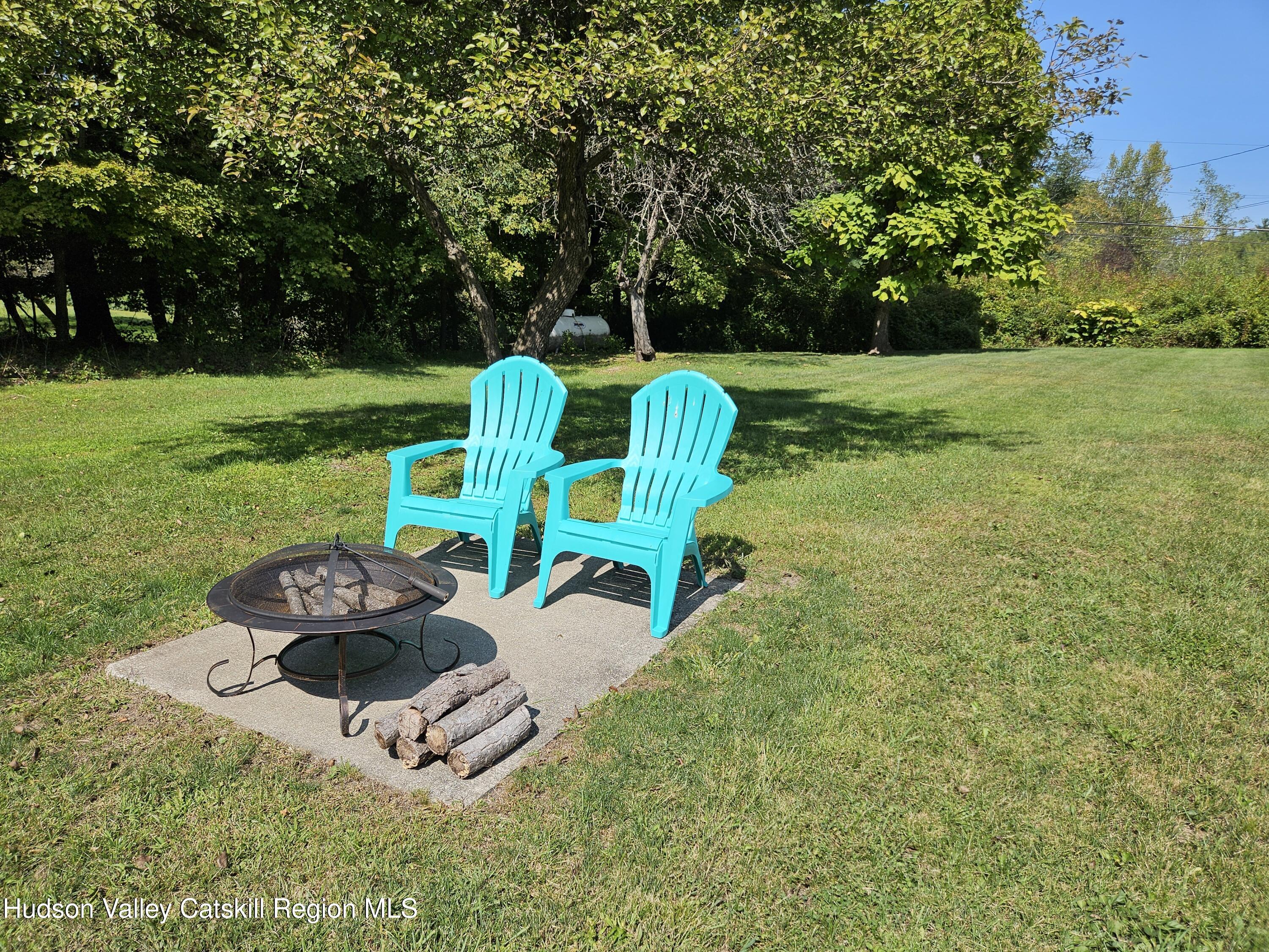 463 County Rt 46 Catskill, NY 12414 - Photo 39 of 44 a garden view with a seating space