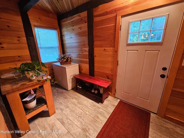 a room with storage and utility