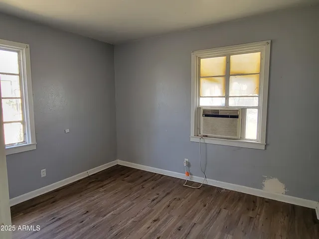 a room and window in a room