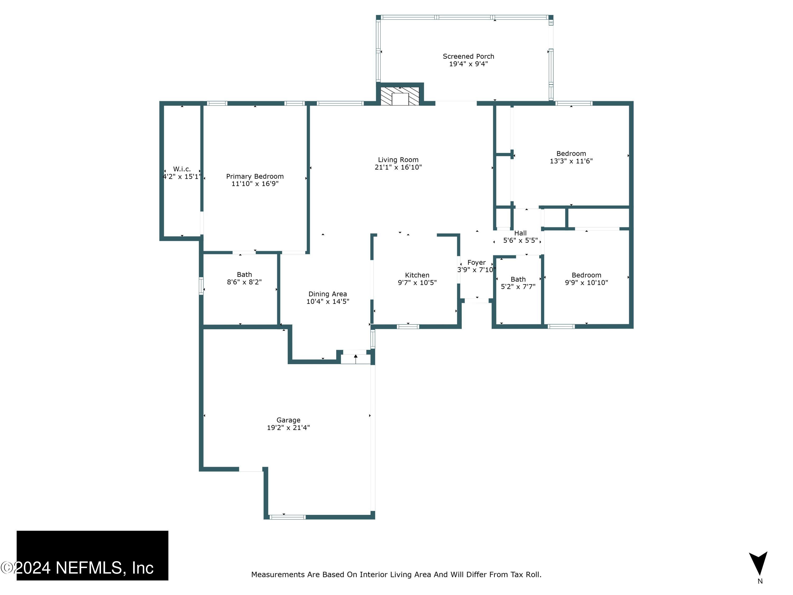3718 Indian Princess Road North Jacksonville, FL 32257 - Photo 16 of 16 1-Floorplan_1