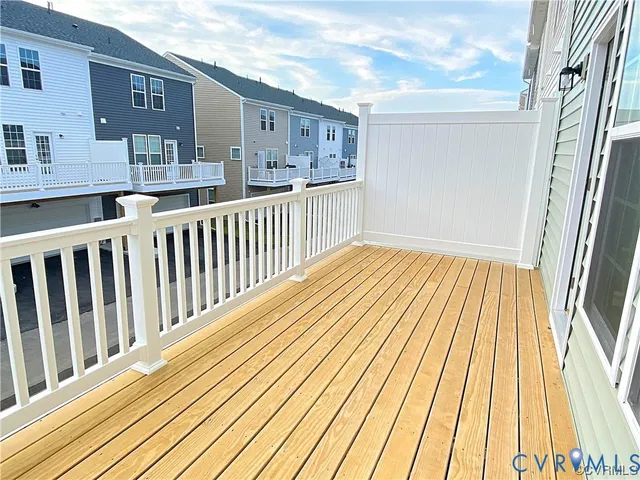 a view of a city from a balcony