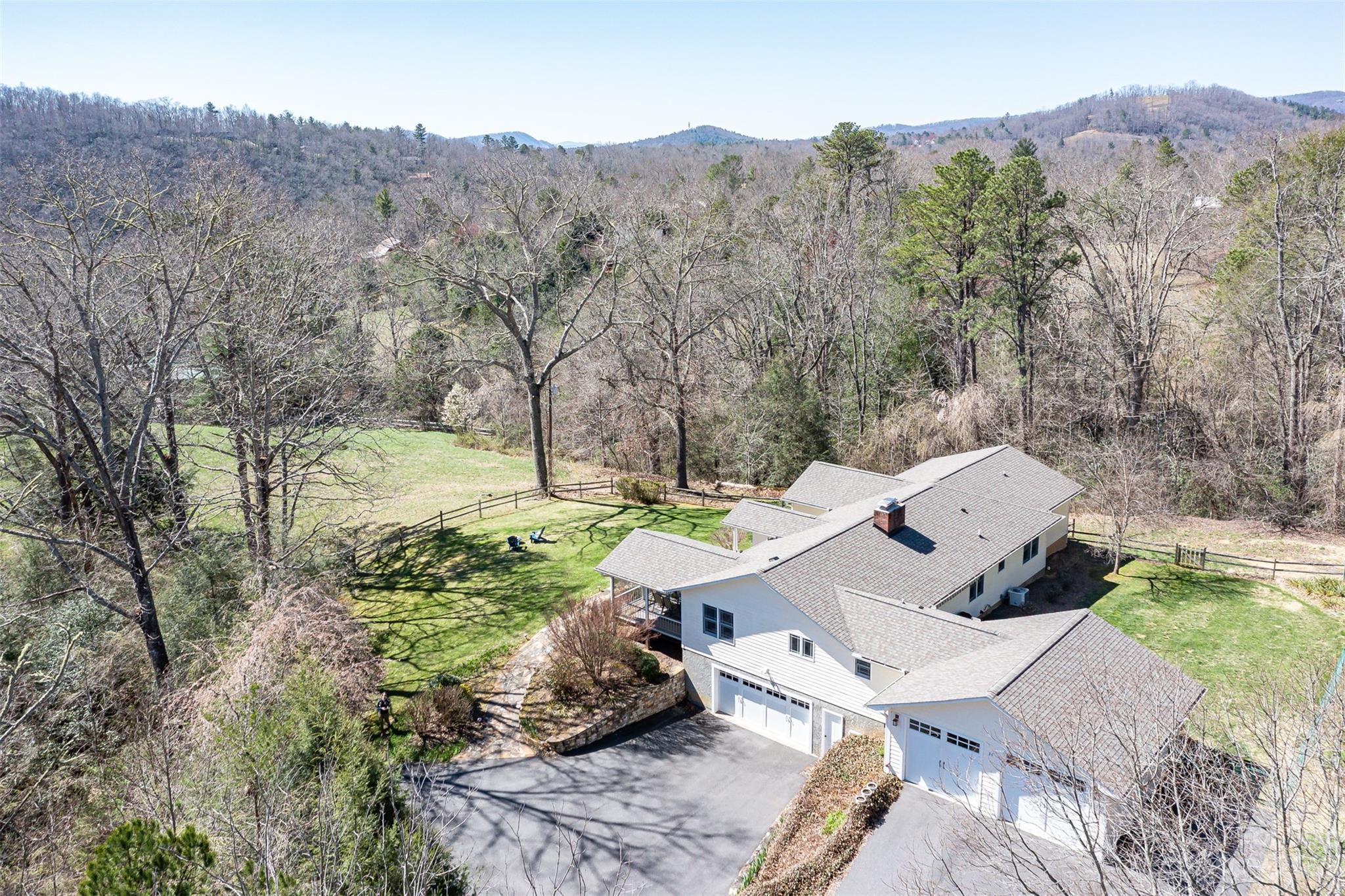 36 Wild Wind Trail Fairview, NC 28730 - Photo 22 of 33 an aerial view of a house with yard