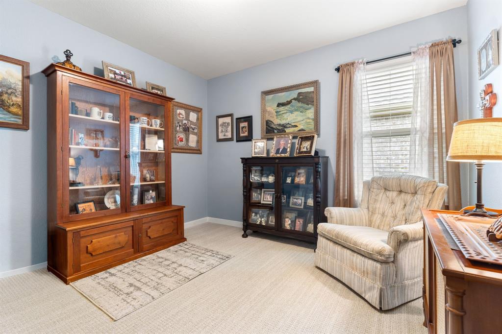 300 Copper Switch Drive Anna, TX 75409 - Photo 20 of 26 This split bedroom features carpeting, a window with blinds, and walk in closet