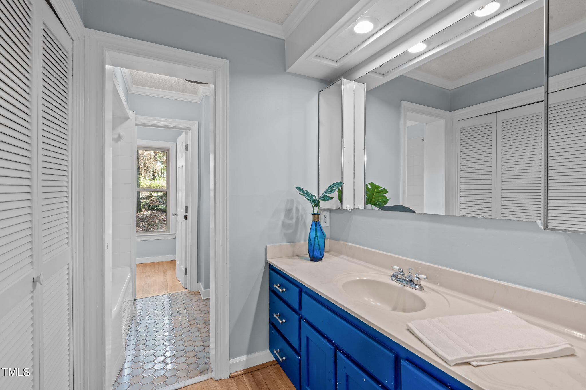 3125 Barnsley Lane Raleigh, NC 27604 - Photo 17 of 49 Jack N Jill Bathroom