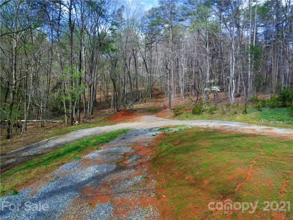 4221 Maple Creek Road Rutherfordton, NC 28139 - Photo 25 of 48 a backyard of a house with trees and plants