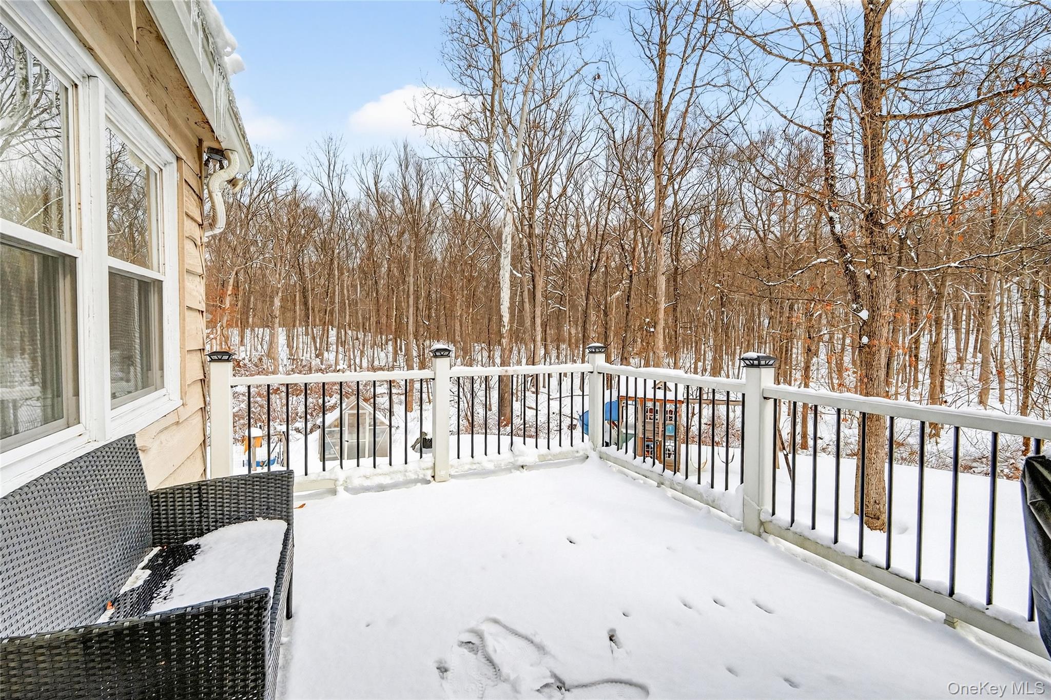 125 Cedar Flats Road Stony Point, NY 10980 - Photo 42 of 48 a view of a balcony with furniture