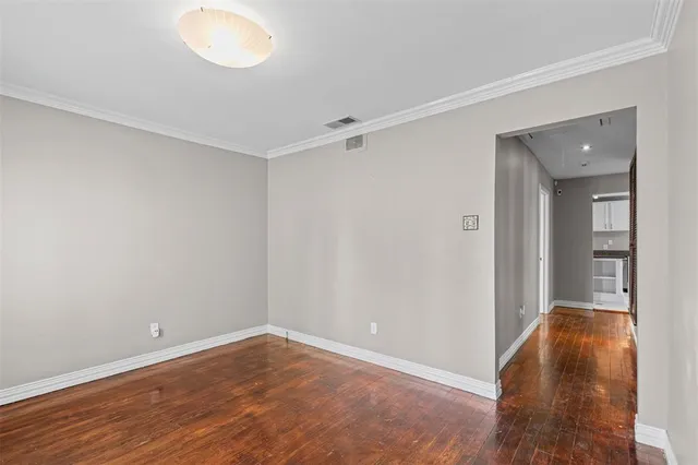 wooden floor in an empty room