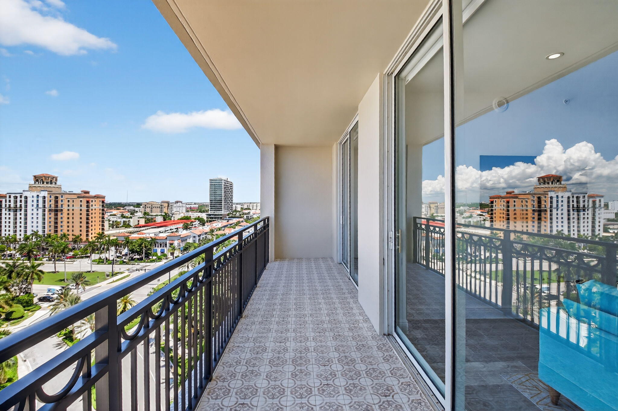 550 Okeechobee Boulevard, Unit 1221 West Palm Beach, FL 33401 - Photo 28 of 112 Extra Larger Tiled Balcony