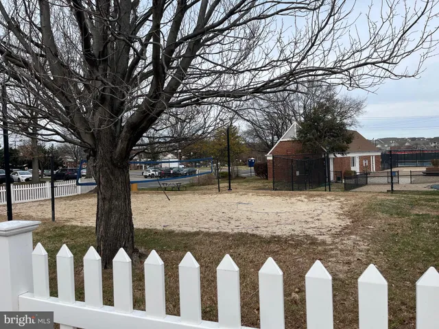 a view of yard with trees