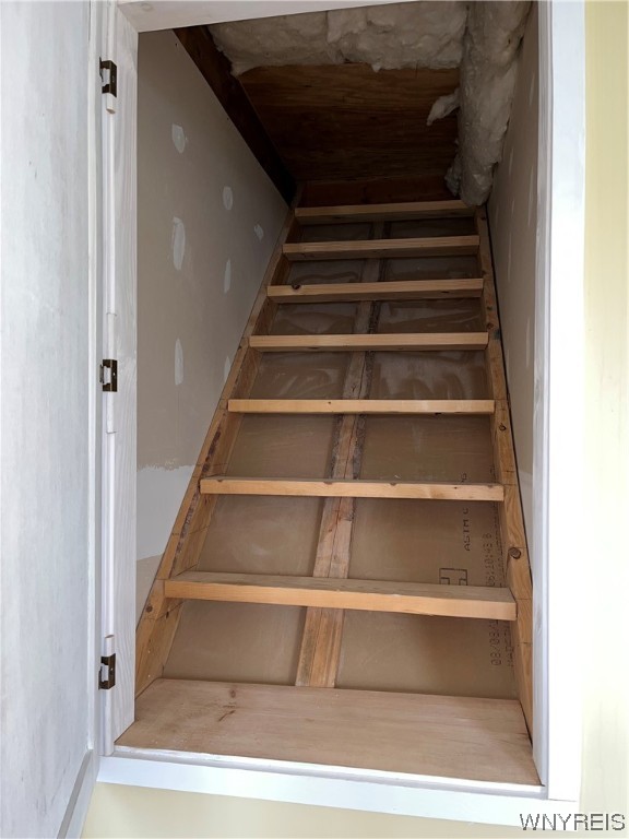 98 Hazelmere Avenue Machias, NY 14101 - Photo 26 of 30 Stair access to attic storage