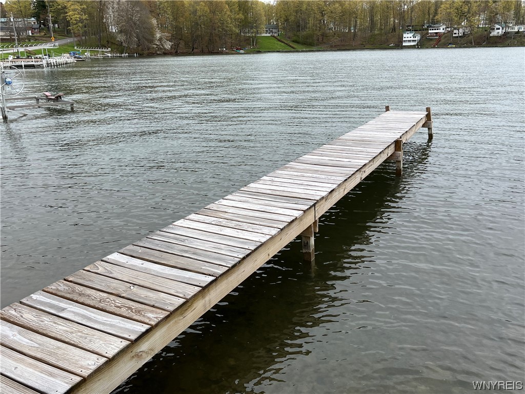 98 Hazelmere Avenue Machias, NY 14101 - Photo 7 of 30 Twin piers at waterfront, power ran to dock area a