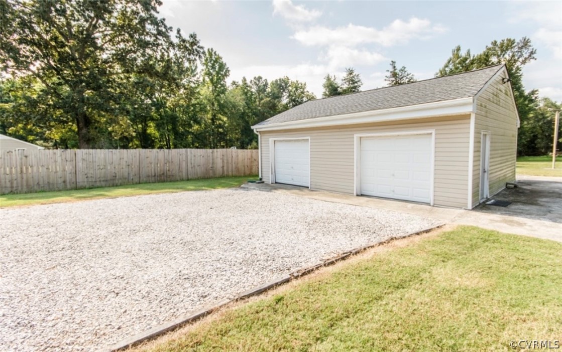 12906 Lewis Road Chesterfield, VA 23831 - Photo 18 of 22 a view of a backyard of the house