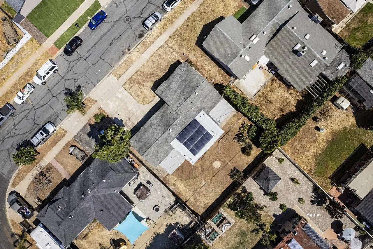 582 Macon Street El Cajon, CA 92019 - Photo 2 of 34 an aerial view of residential house with parking