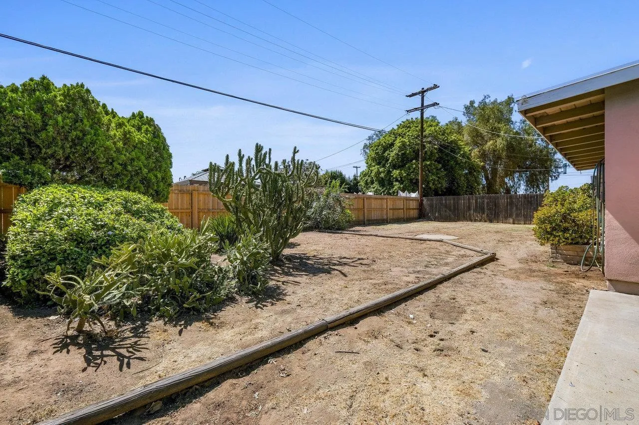 582 Macon Street El Cajon, CA 92019 - Photo 30 of 34 a view of a backyard