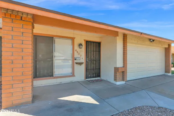 a view of front door