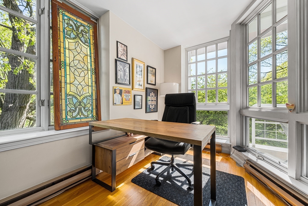 63 Garden Road, Unit C5 Wellesley, MA 02481 - Photo 5 of 30 a workspace with furniture and a window