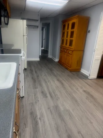 wooden floor in an empty room