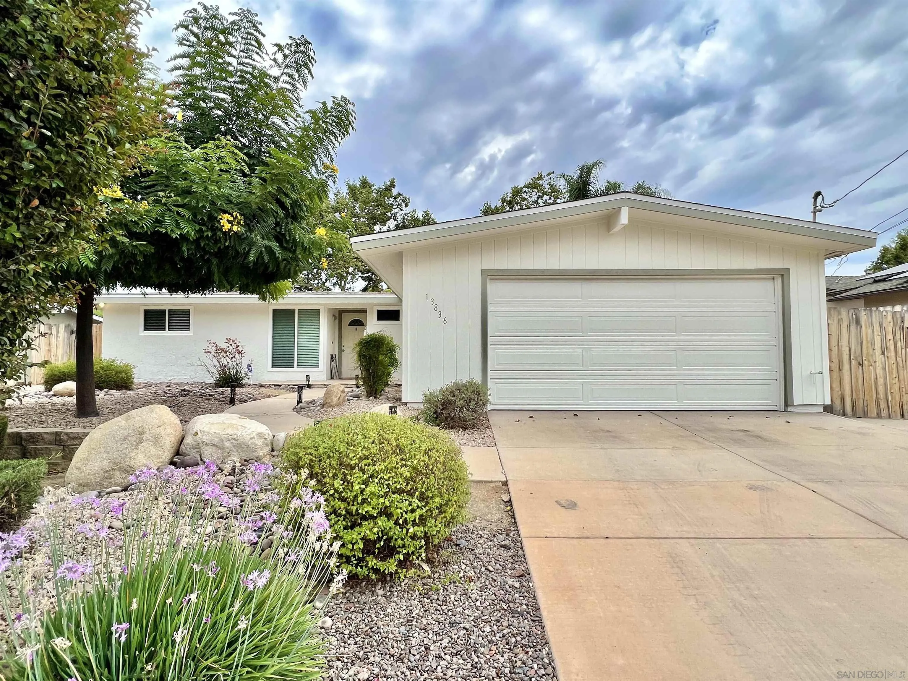 13836 Powers Road Poway, CA 92064 - Photo 2 of 27 a view of backyard of house
