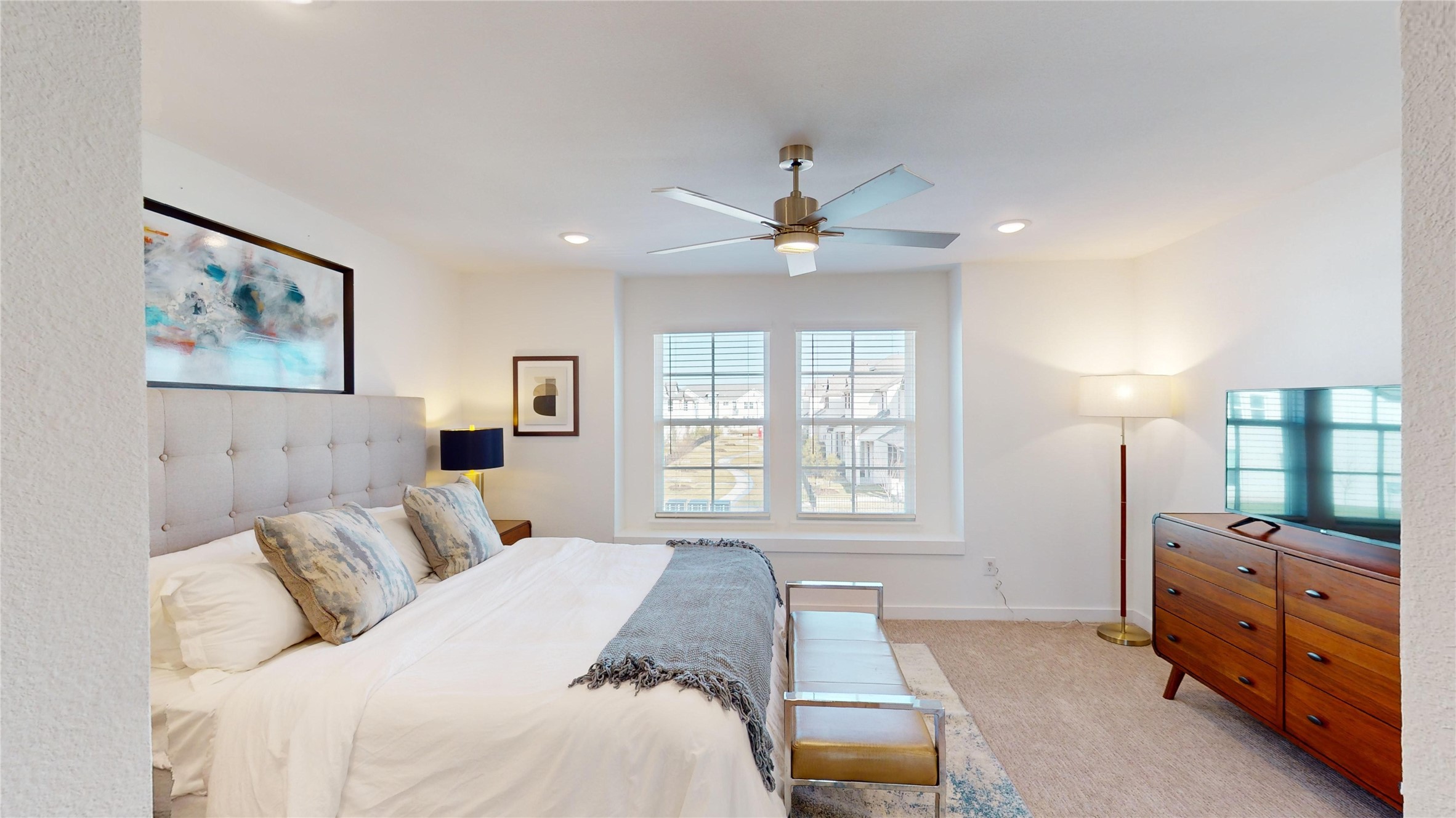 2906 ELLE Drive Grand Prairie, TX 75052 - Photo 23 of 47 a bed room with a bed and furniture