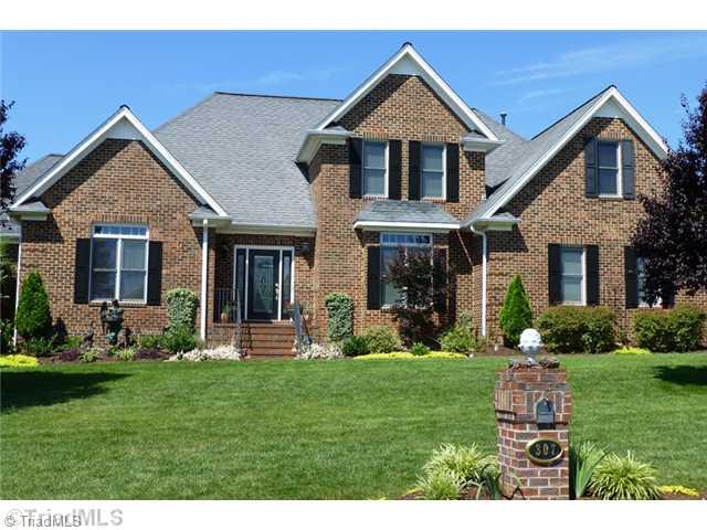 307 Georgetowne Drive Elon, NC 27244 - Photo 1 of 16 Exterior Front. Updated executive home in Georgetowne neighborhood in the Western Alamance school district