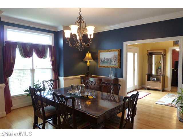 307 Georgetowne Drive Elon, NC 27244 - Photo 4 of 16 Dining Room. Formal dining room opens to the foyer and kitchen