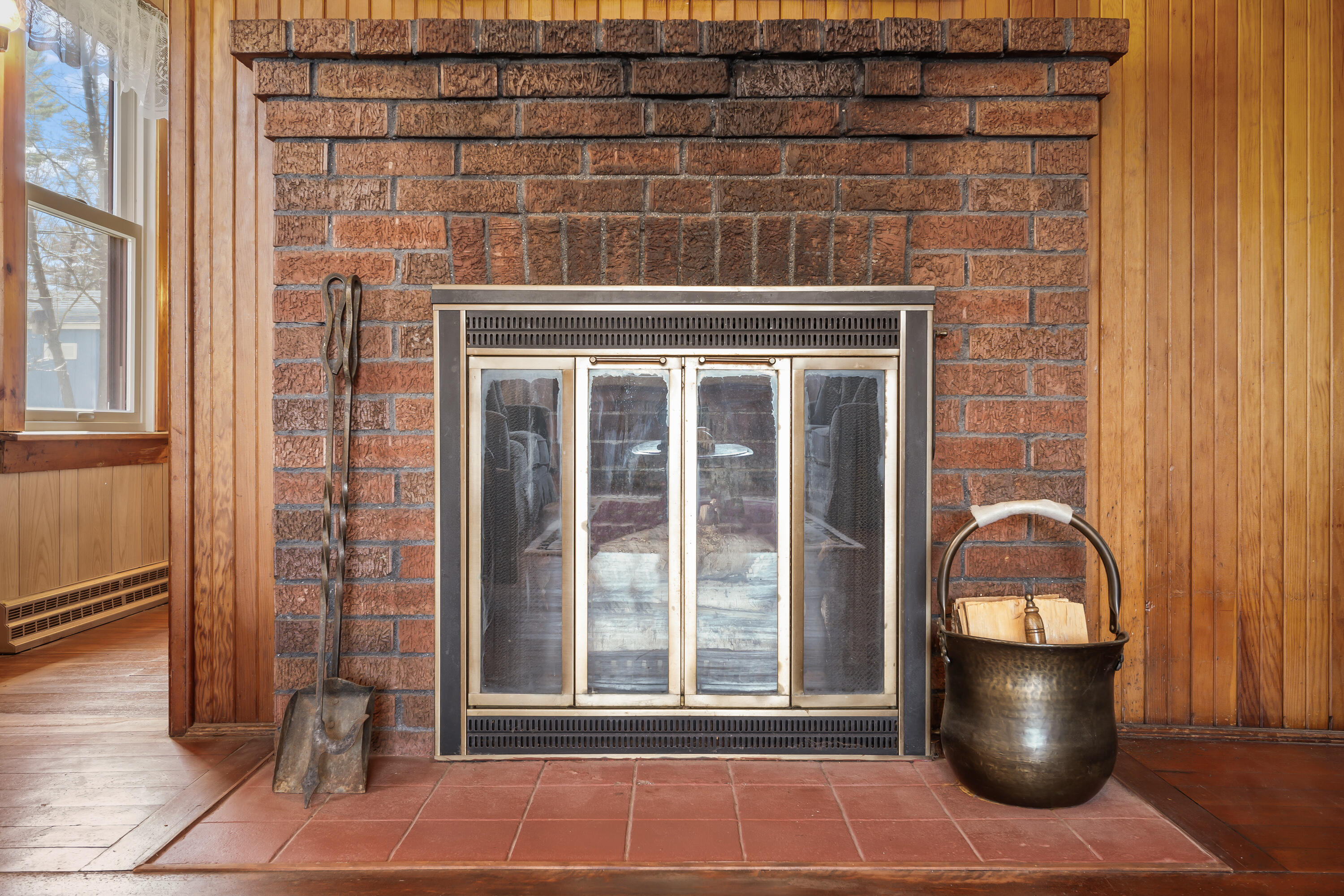 46 Anglers Road Windham, ME 04062 - Photo 20 of 50 46 Anglers Rd_Living Room Fireplace
