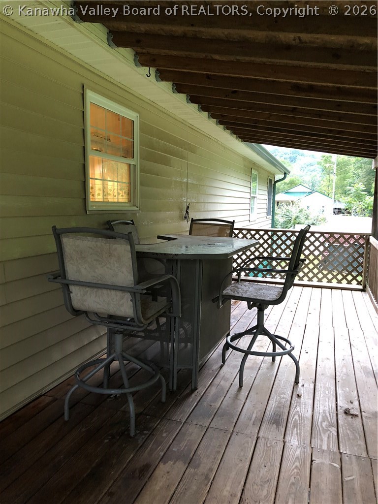 80 Bruce Road Kenna, WV 25248 - Photo 28 of 29 Large covered back porch