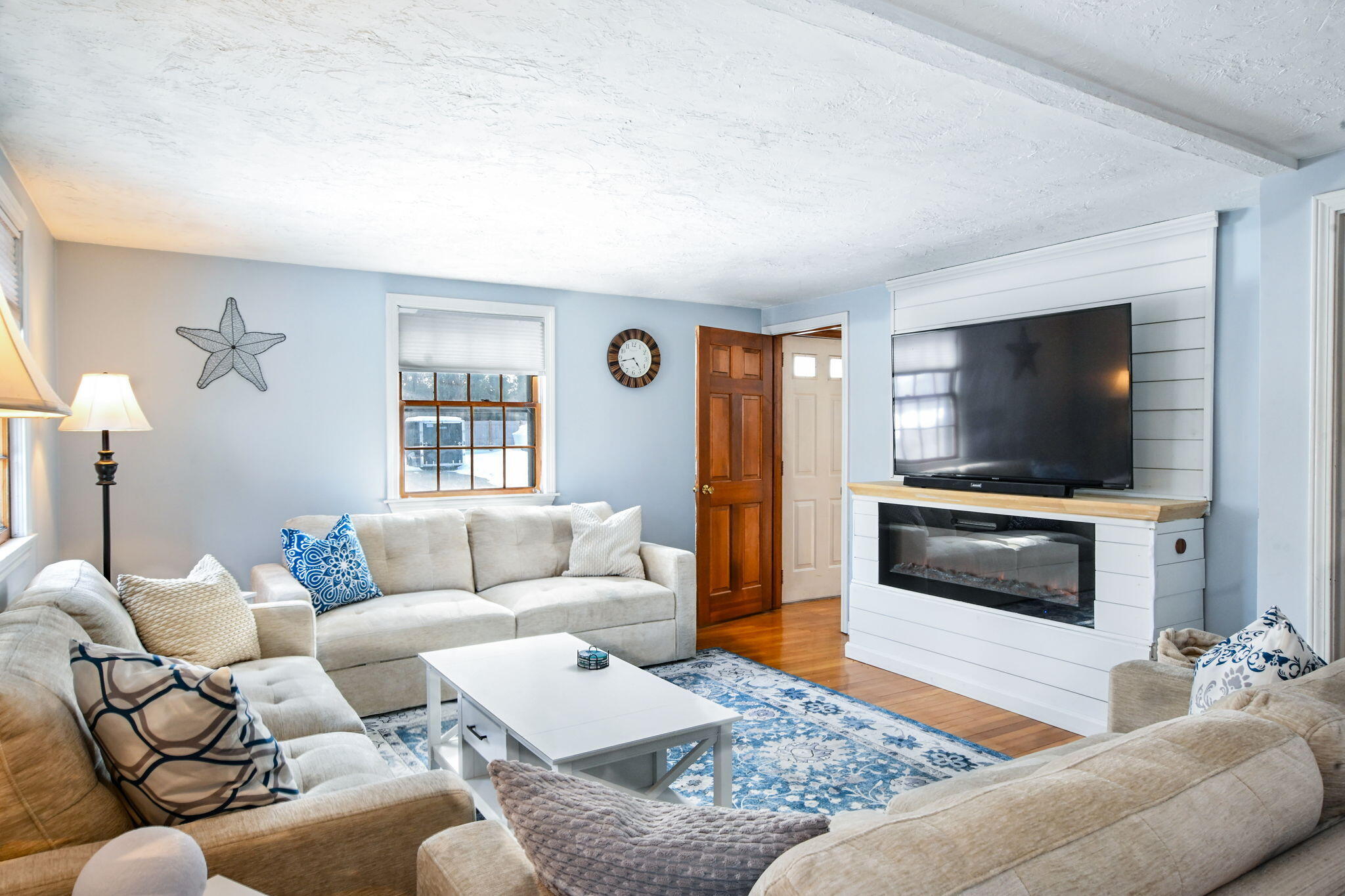 22 Winsome Road South Yarmouth, MA 02664 - Photo 14 of 30 a living room with furniture and a flat screen tv