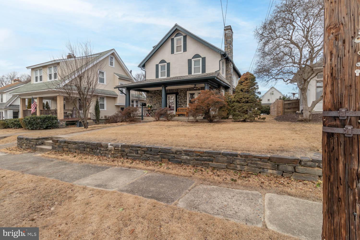 412 Oxford Road Havertown, PA 19083 - Photo 2 of 30 a view of a big house with a street