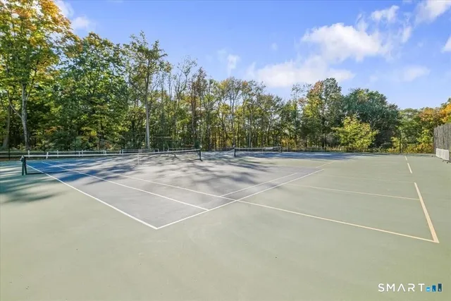a view of a balcony with a ocean view