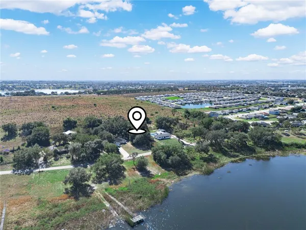 a view of a city and mountains