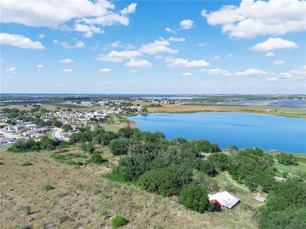 a view of an ocean and beach
