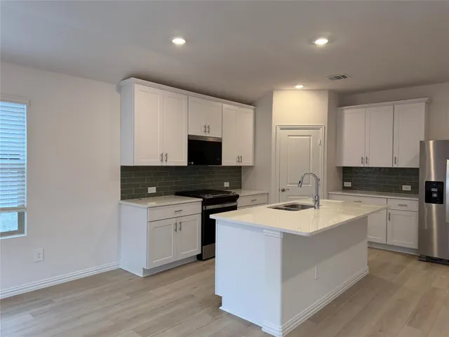 an empty room with window