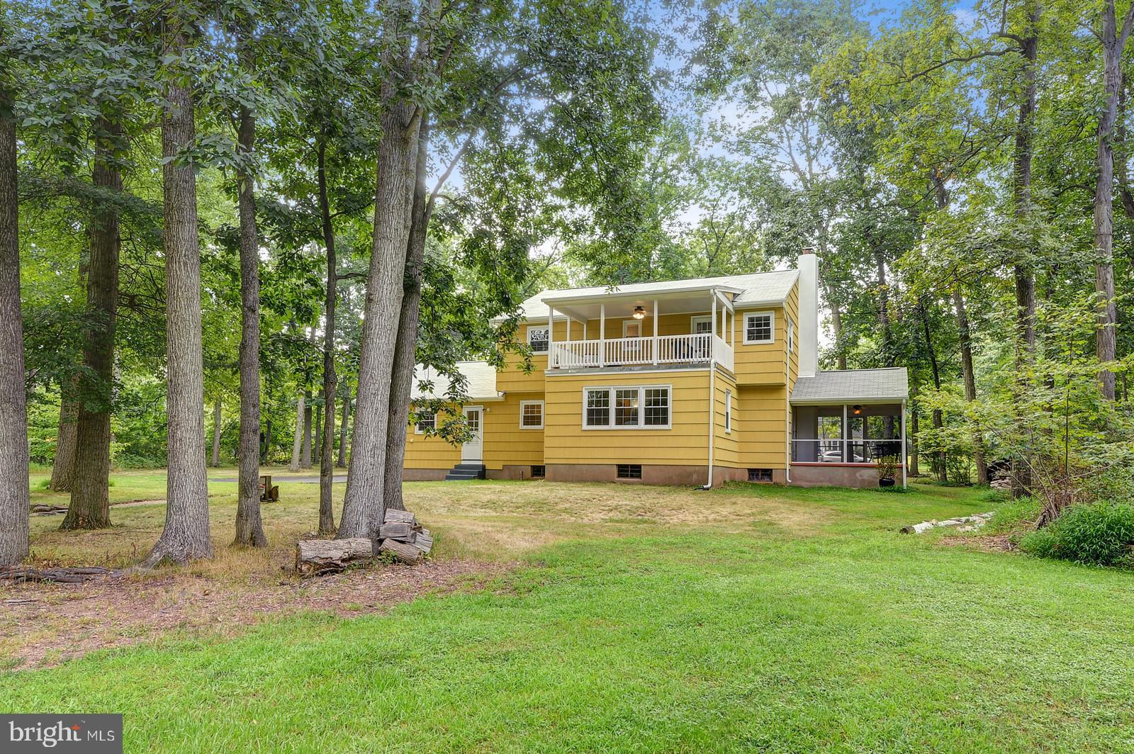 14 Cleveland Road West Princeton, NJ 08540 - Photo 2 of 40 Back of house - views of balcony & screened porch