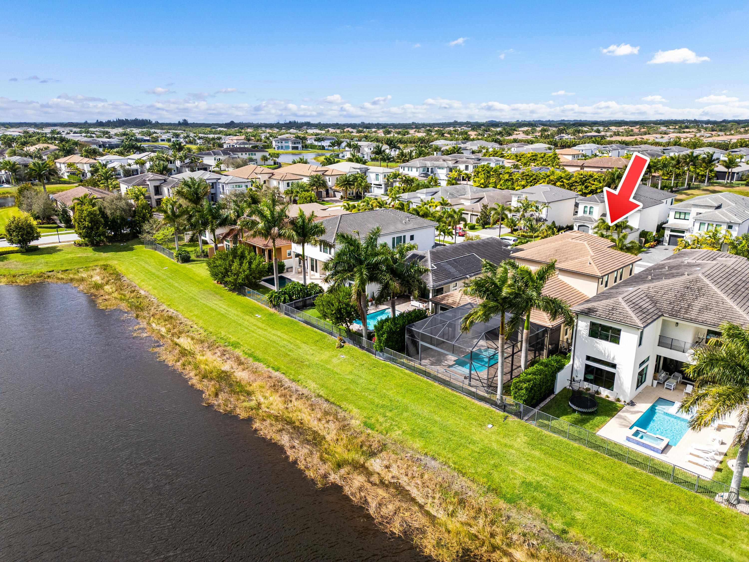 9086 Fiano Place Boca Raton, FL 33496 - Photo 54 of 62 Lake View Drone