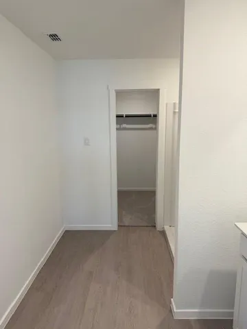 a view of empty room