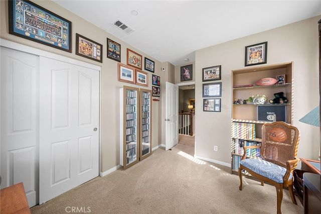 a room with furniture and a window