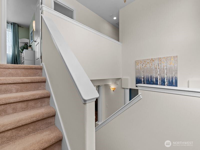 1504 Fuller Street Wenatchee, WA 98801 - Photo 20 of 38 a view of staircase with white walls and a window