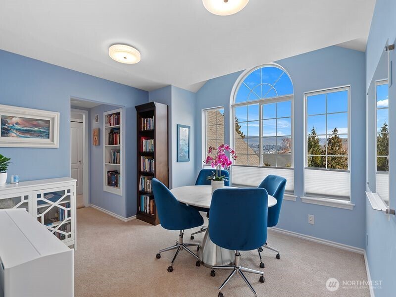 1504 Fuller Street Wenatchee, WA 98801 - Photo 27 of 38 a view of a workspace with furniture and a window